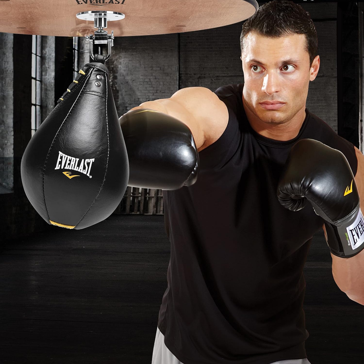 Amazon.co.jp: Everlast パワーロック スピードバッグ ラージ